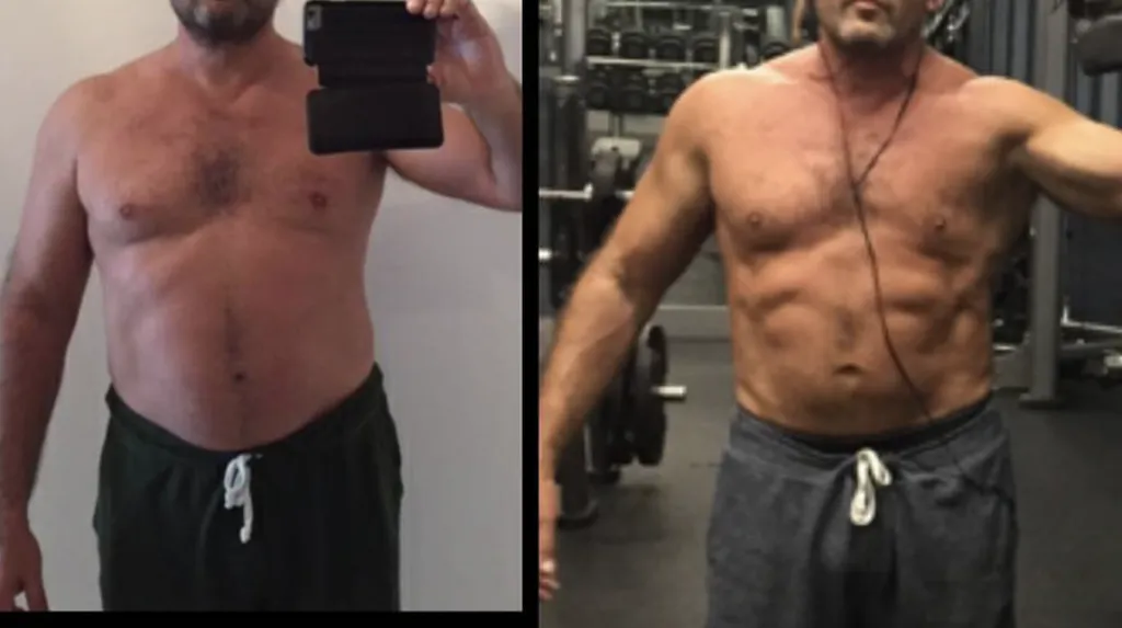 Before and after: Total Body Transformation at Rewind Anti-Aging of Miami