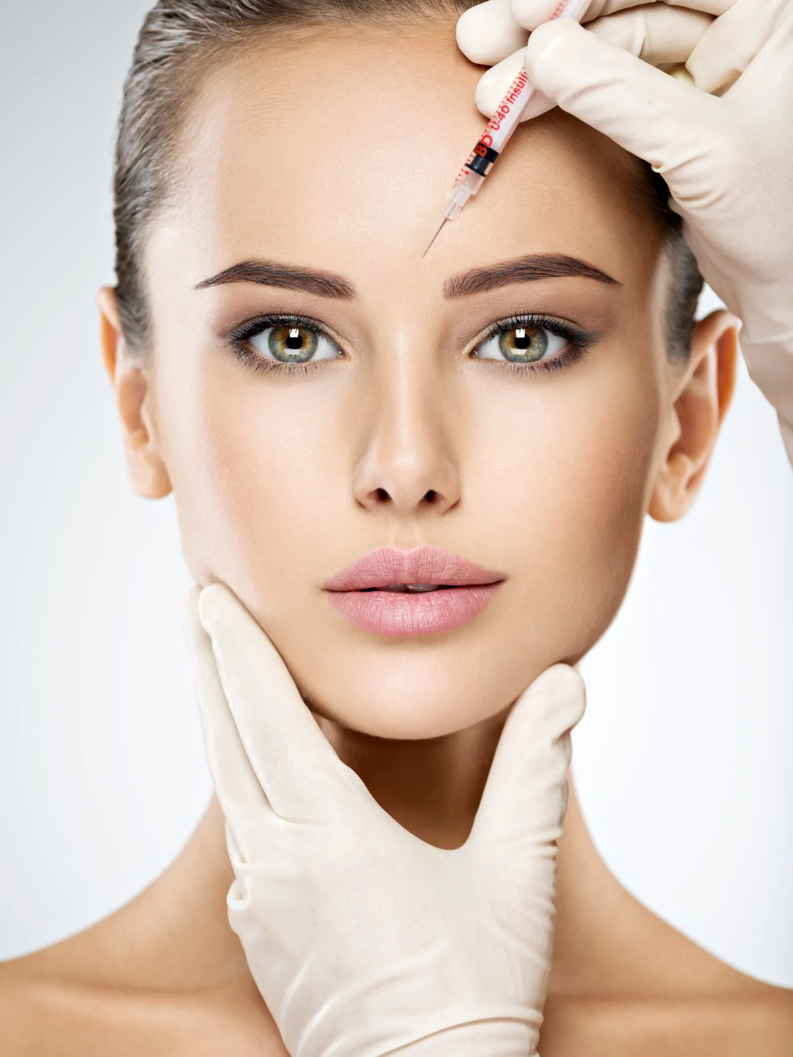 Professional Botox forehead injection treatment at Rewind Anti-Aging Miami