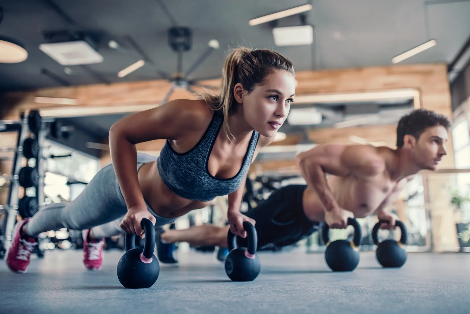 Active couple training together — hormone and peptide optimization for Coconut Grove patients hitting the performance ceiling