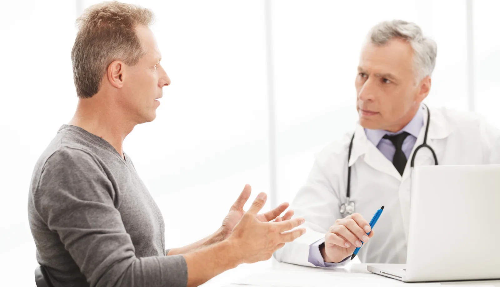Weston patient in consultation — preventative screening, hormone, and longevity care
