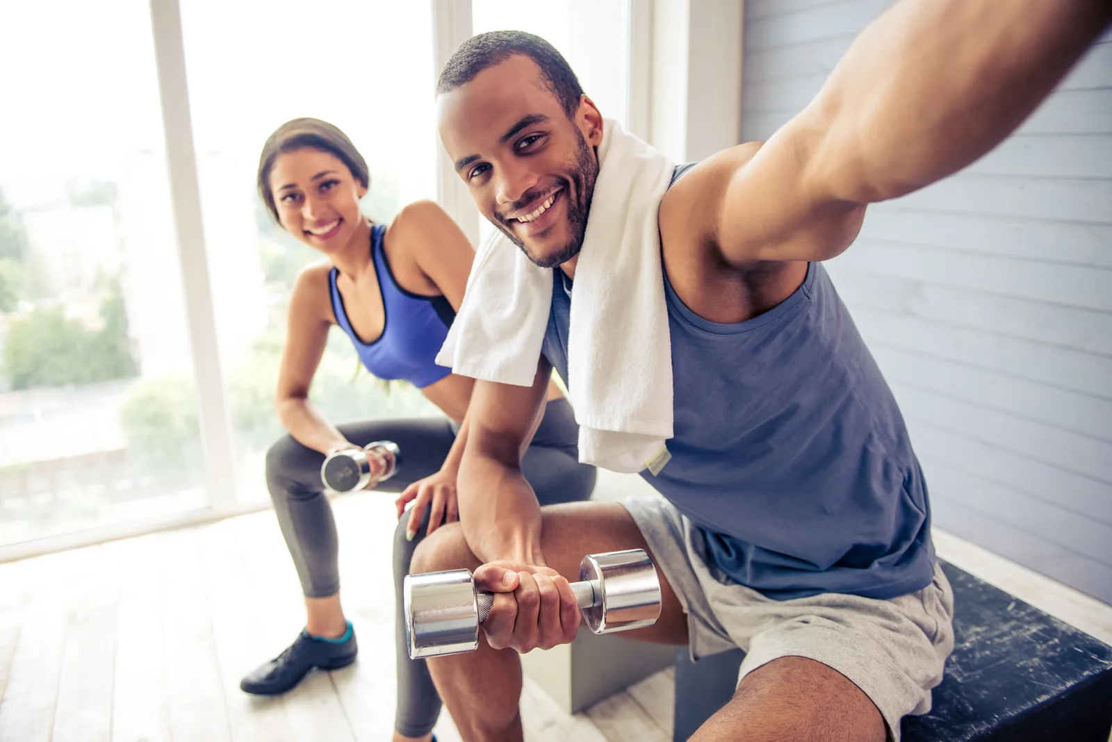 Doral couple training at home — hormone, weight loss, and integrated wellness care
